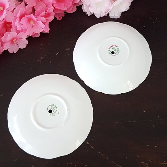 Handmade 2 Tier Cake Stand Bone China Jewelry Trinket Tray Tea Party Decor Gift - Picture 5 of 7